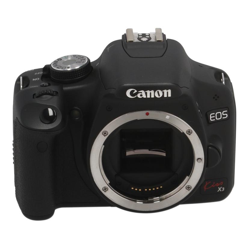 中古 デジタル一眼上半身Canon キヤノンEOS Kiss X3 上半身1560501567前提条件序列付ける【BC】（商いもの No.62-0）
