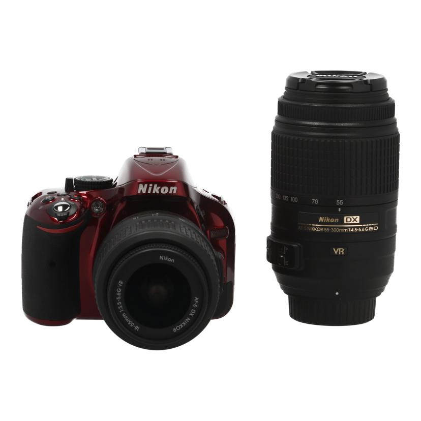中古 デジタル一眼 ダブルズームキットNikon ニコン D5200  ﾀﾞﾌﾞﾙｽﾞｰﾑｷｯﾄ 2005206前提条件序列付ける【B】（商いもの No.69-0）