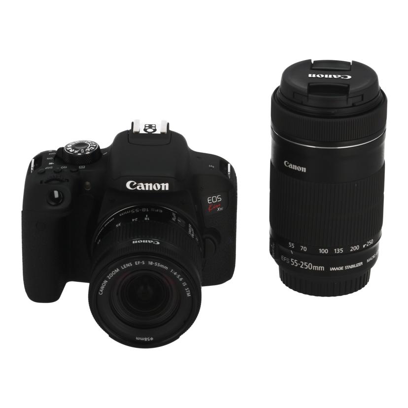 中古 デジタル一眼 ダブルズームキットCanon キヤノン EOS Kiss X9i ﾀﾞﾌﾞﾙｽﾞｰﾑｷｯﾄ 291071000499前提条件序列付ける【B】（商いもの No.85-0）