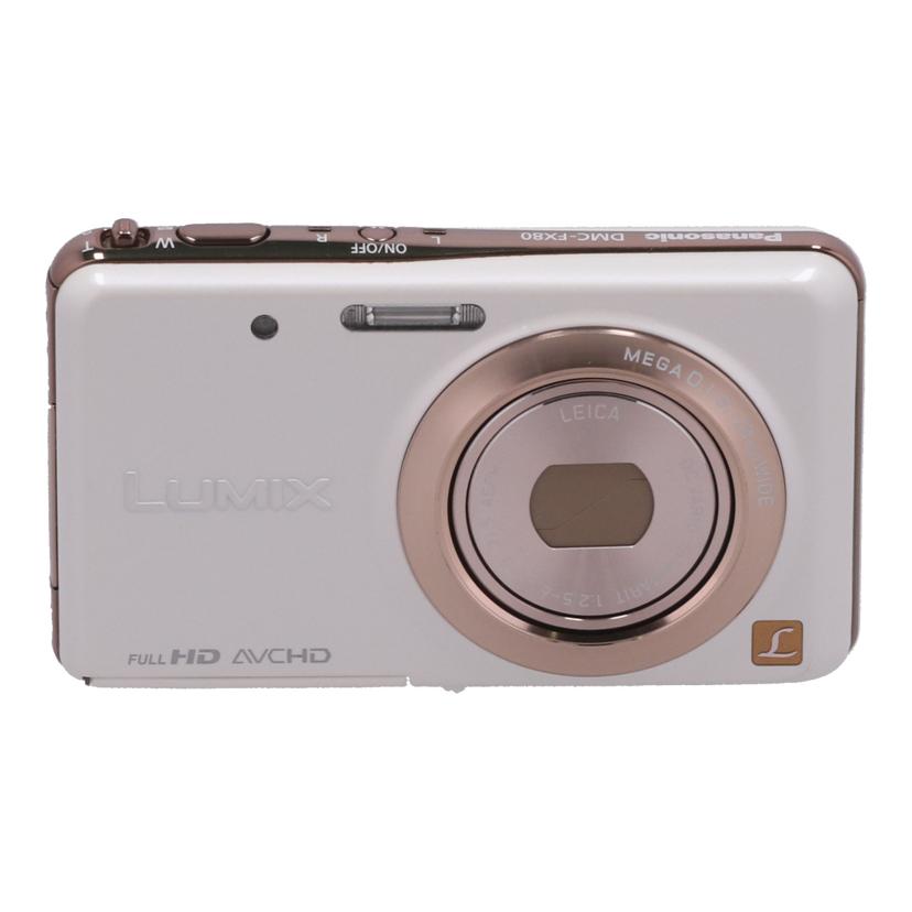 中古 デジタル写真機/LUMIXPanasonic パナソニック DMC-FX80 TE2DB008535前提条件序列付ける【B】（商いもの No.82-0）
