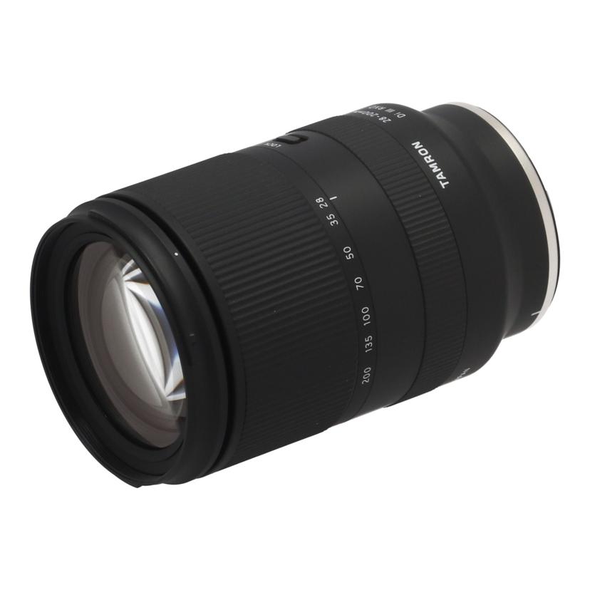 中古 取り替えっこ水晶体/28-200mmTAMRON SONY E タムロン28-200粍 F2.8-5.6 Di III RXD 034053健康状態価値づける【B】（商いもの No.63-0）