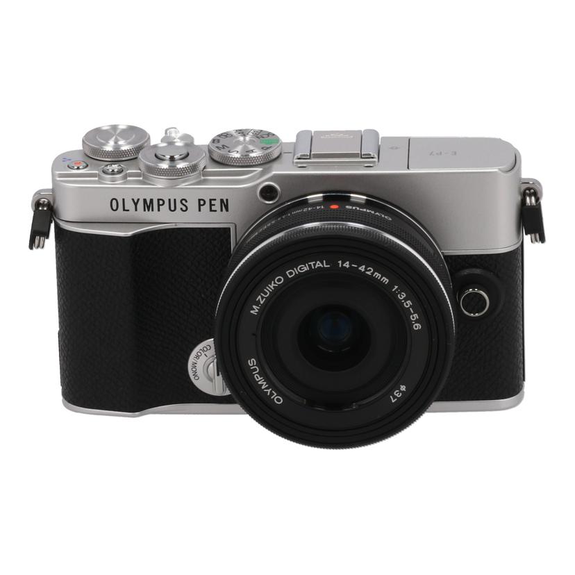 中古 銀鏡受け答え一眼 水晶体一揃いの道具OLYMPUS オリンパスE-P7 EZ水晶体一揃いの道具 BJJA02127前提条件序列付ける【B】（商いもの No.78-0）