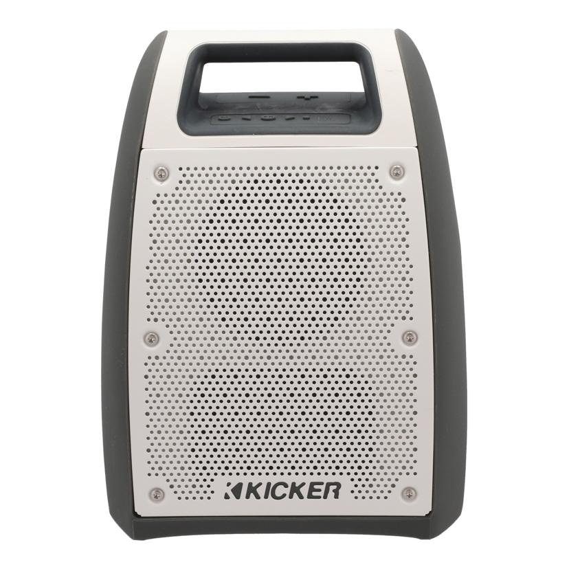 中古 ワイヤレスアウトドアスピーカーKicker キッカー43BF400GY 31004028005811健康状態序列付ける【B】（商いもの No.05-0）