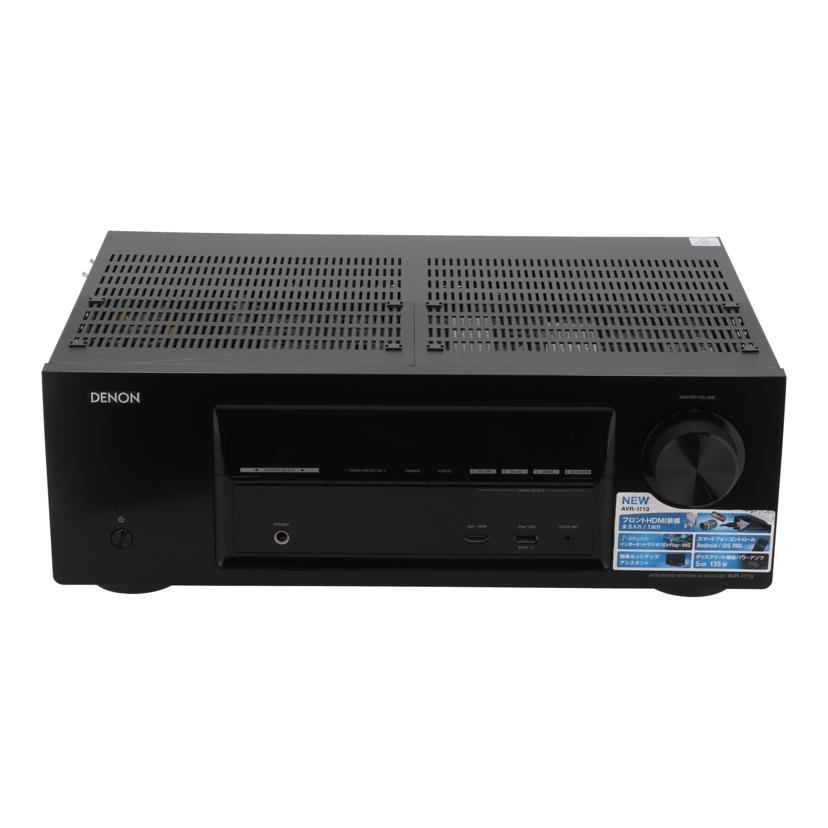 中古 AVアンプリファイアーDENON デノン AVR-1713 2076601712前提条件序列付ける【B】（商いもの No.24-0）