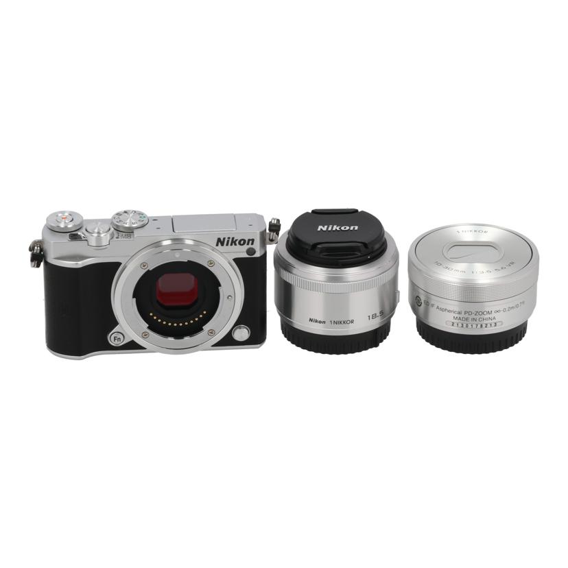 中古 銀鏡受け答え一眼 ダブルレンズキットNikon ニコンNikon1 J5 ダブルレンズキット 23060939前提条件序列付ける【B】（商いもの No.67-0）