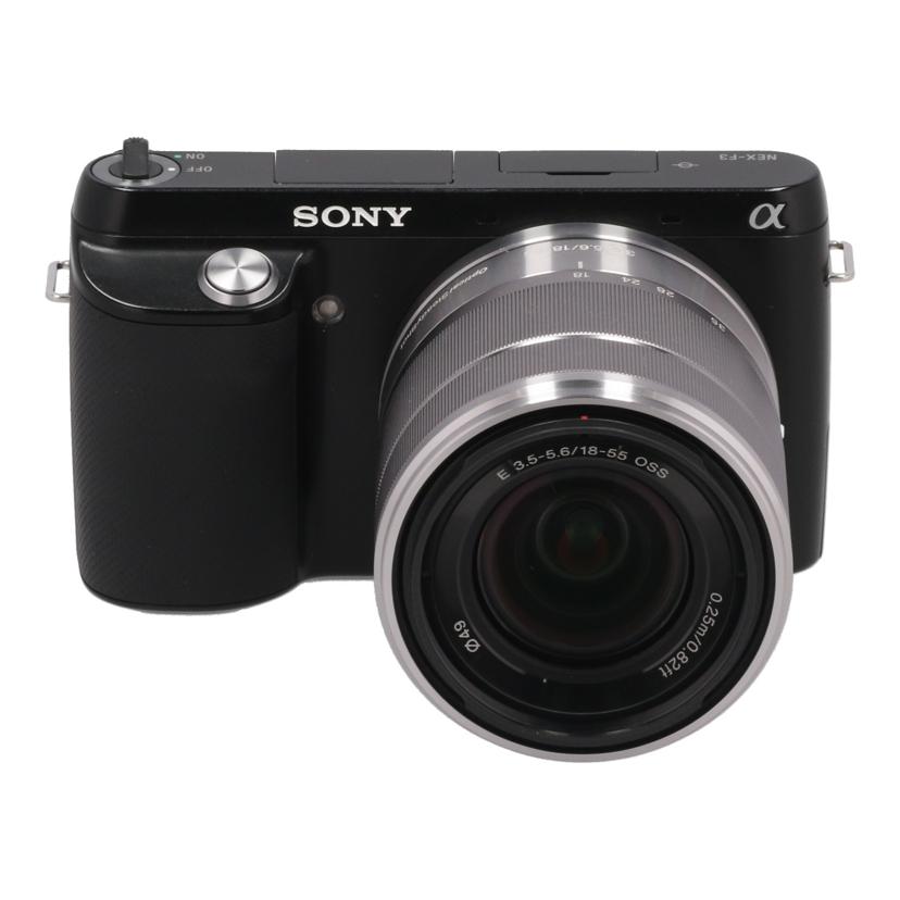 中古 鏡鑑受け答え一眼 水晶体一揃いの道具SONY ソニーNEX-F3K 0027194健康状態価値づける【B】（商いもの No.24-0）