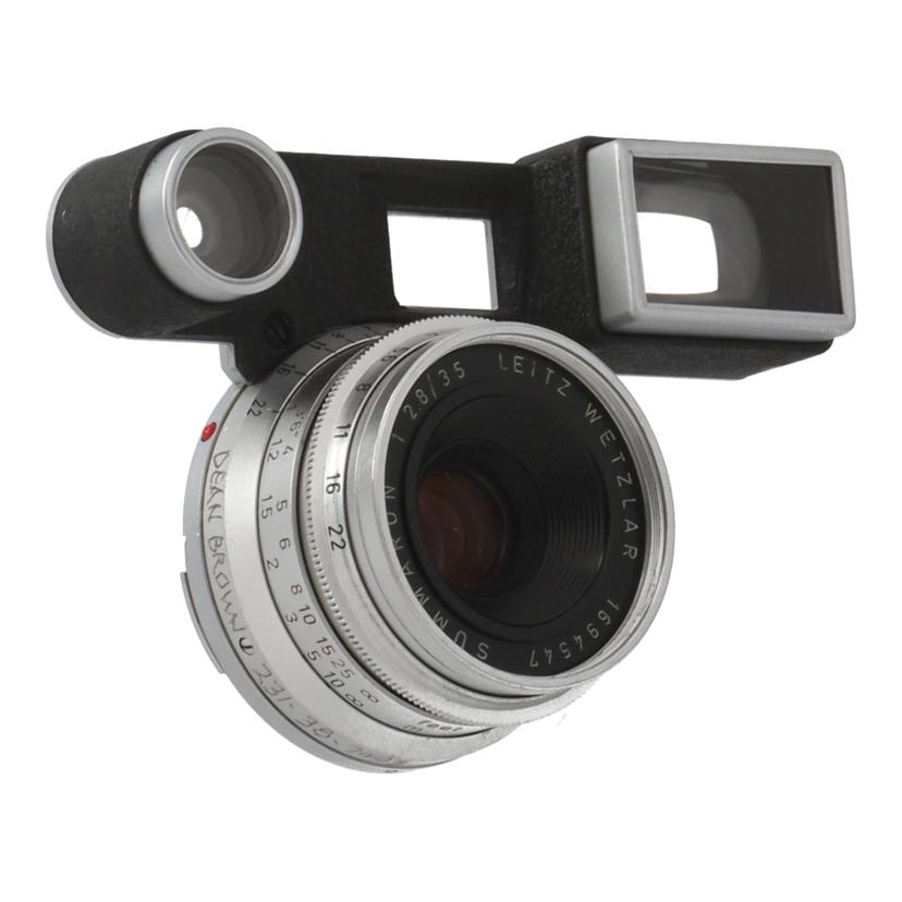 中古 取り替えっこ水晶体/ズマロン35mmLeica ライカSummaron 35粍 f2.8 M メガネ付き添い人 1694547健康状態位置づける【B】（商いもの No.69-0）