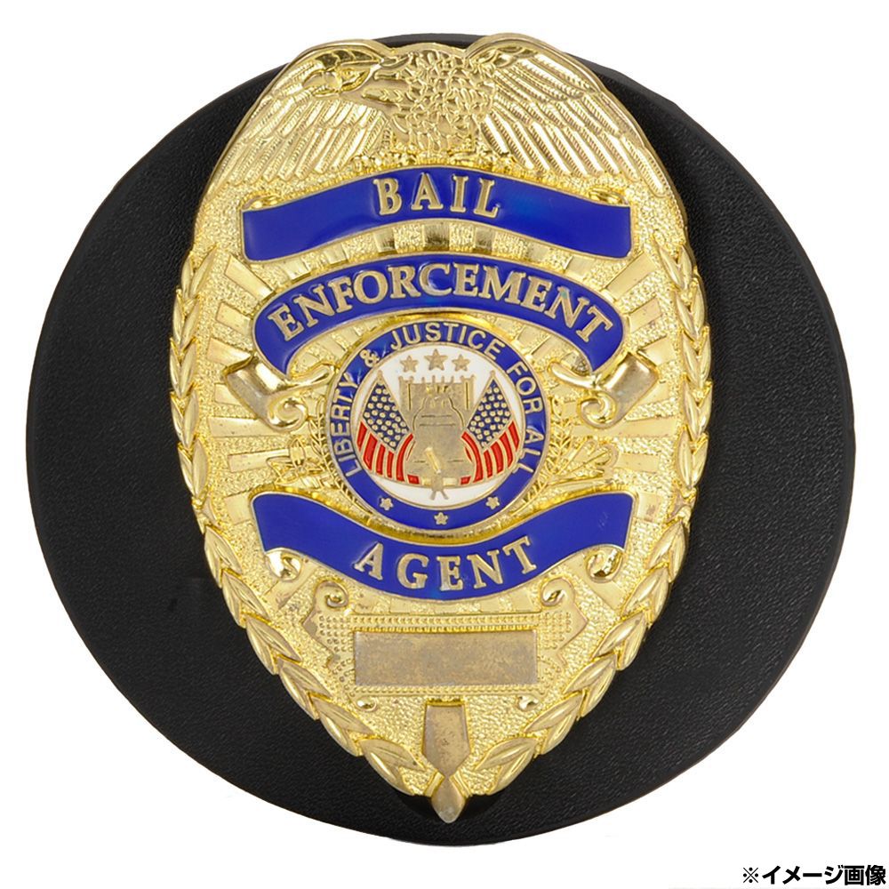 ボストンレザー 丸型 ポリスバッジベース 5889CH-1 楽天市場】ボストンレザー バッジホルダー 丸型 ネックチェーン