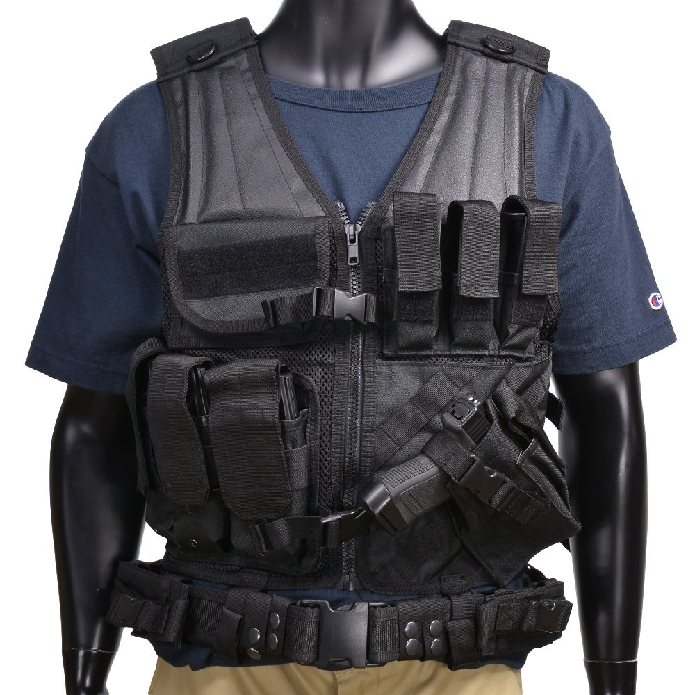 楽天市場】Rothco タクティカル アサルトベスト [ ブラック ] 6580