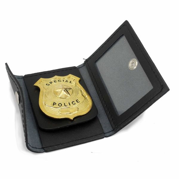 楽天市場】ボストンレザー バッジホルダー 丸型 ネックチェーン付