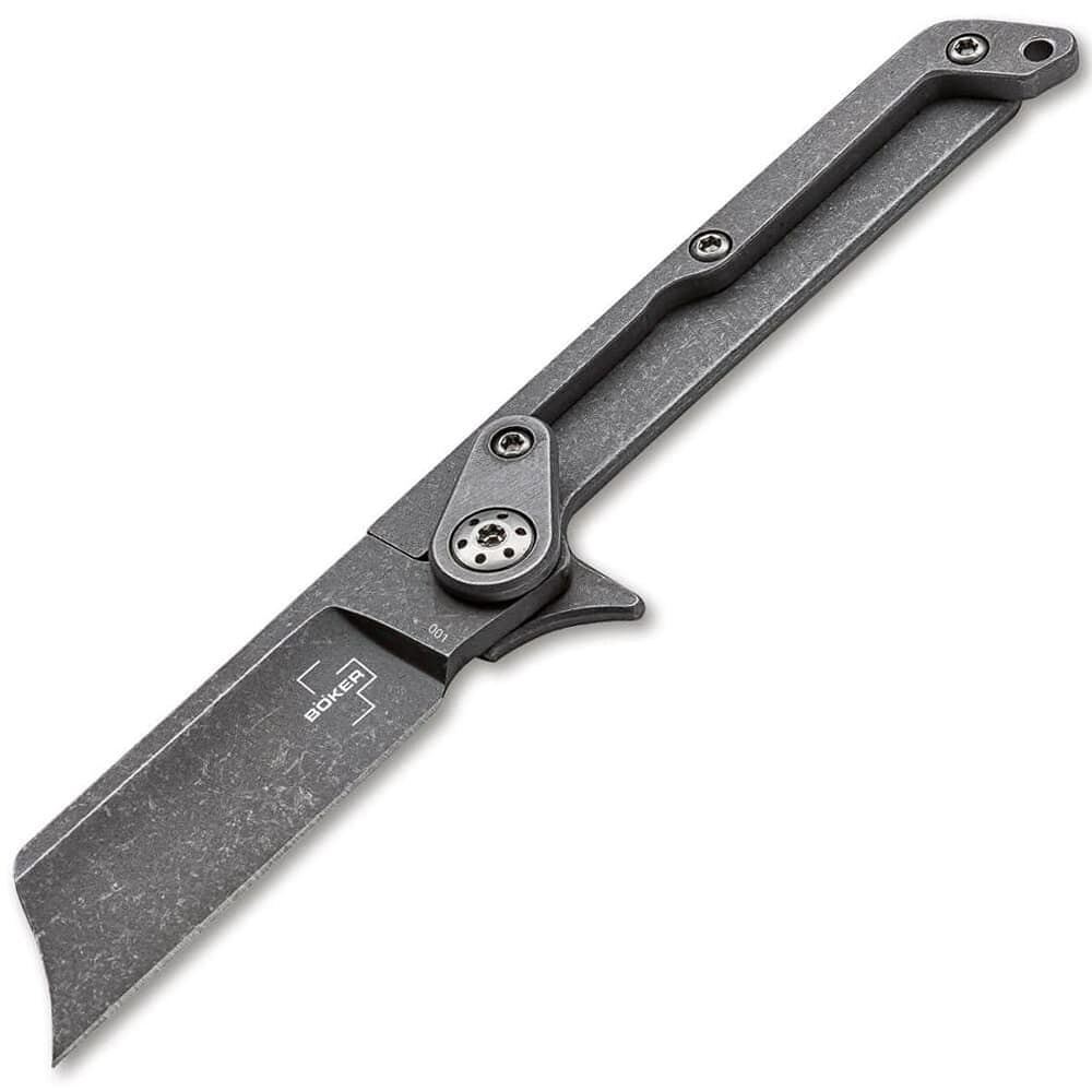Boker Plus 折りたたみナイフ Fragment スリップジョイント式 01BO660 フラグメント 炭素鋼 ハンドルスケール廃止 スプリングバック 後方板バネ スリップジョイント機構 板ばねロック フォールディングナイフ 折畳ナイフ 折畳みナイフ 折畳式ナイフ 折り畳み式ナイフ