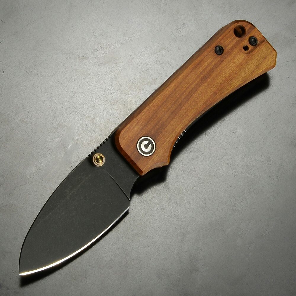 Civivi 折りたたみナイフ Baby Banter ウッドハンドル 収納ポーチ付き C-19068SB-2 シビビ 木製ハンドル フォールディングナイフ 折り畳みナイフ 折り畳み式ナイフ 折りたたみ式ナイフ フォルダー 板ばねロック 折畳ナイフ 折畳みナイフ 折畳式ナイフ 折込ナイフ