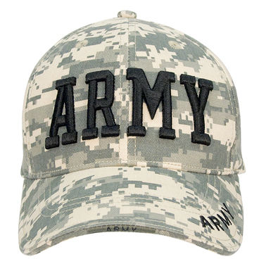 Rothco　キャップ　ARMY　アーミー　ベースボールキャップ　ベースボール野球帽　販売　通販　メンズ　ミリタリーキャップ　ワークミリタリーハット　ミリタリーデジタルカモフラージュ　迷彩　ユニバーサルカモ　軍用帽　ACUカモ　帽子