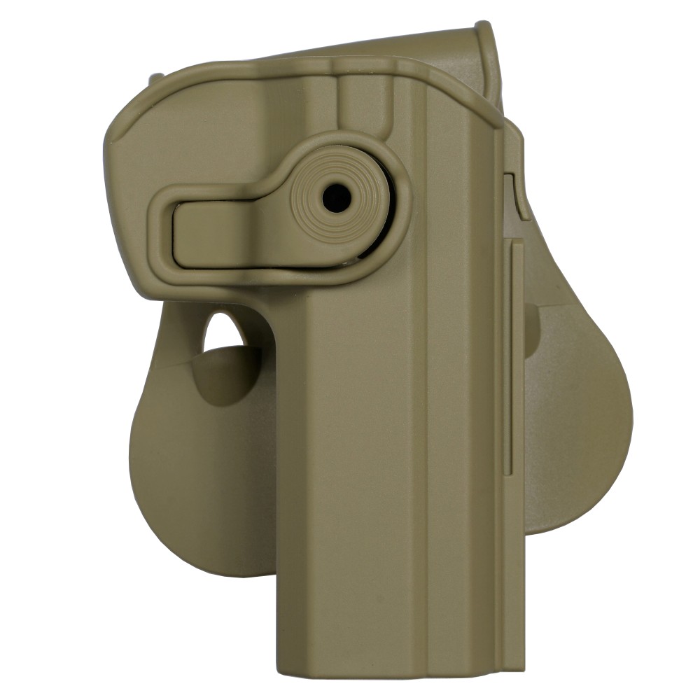 IMI Defense ホルスター Cz75、Cz75B、Cz85用 Lv.2 [ タン ] IMIディフェンス IMI-Z1330 イスラエル製 OWB パドルホルスター 360° スイベル ヒップホルスター Vz75 Czech チェコ スロバキア KSC チェスカーズブロヨフカ Ceska zbrojovka CQCホルスター CQBホルスター