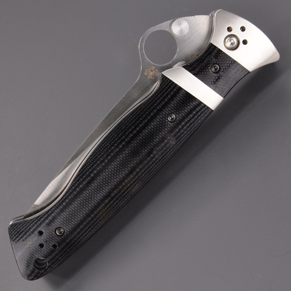 新古品 Spyderco 折りたたみナイフ デリカ チタニウム ATS-34 STR - スポーツ、レジャー