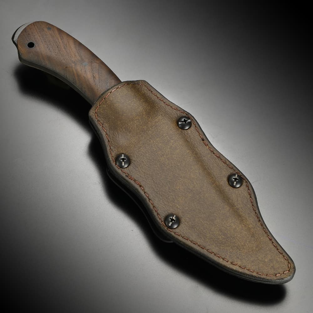 【楽天市場】Winkler アウトドアナイフ Crusher ウォールナットハンドル ウィンクラー クラッシャー Belt Knife