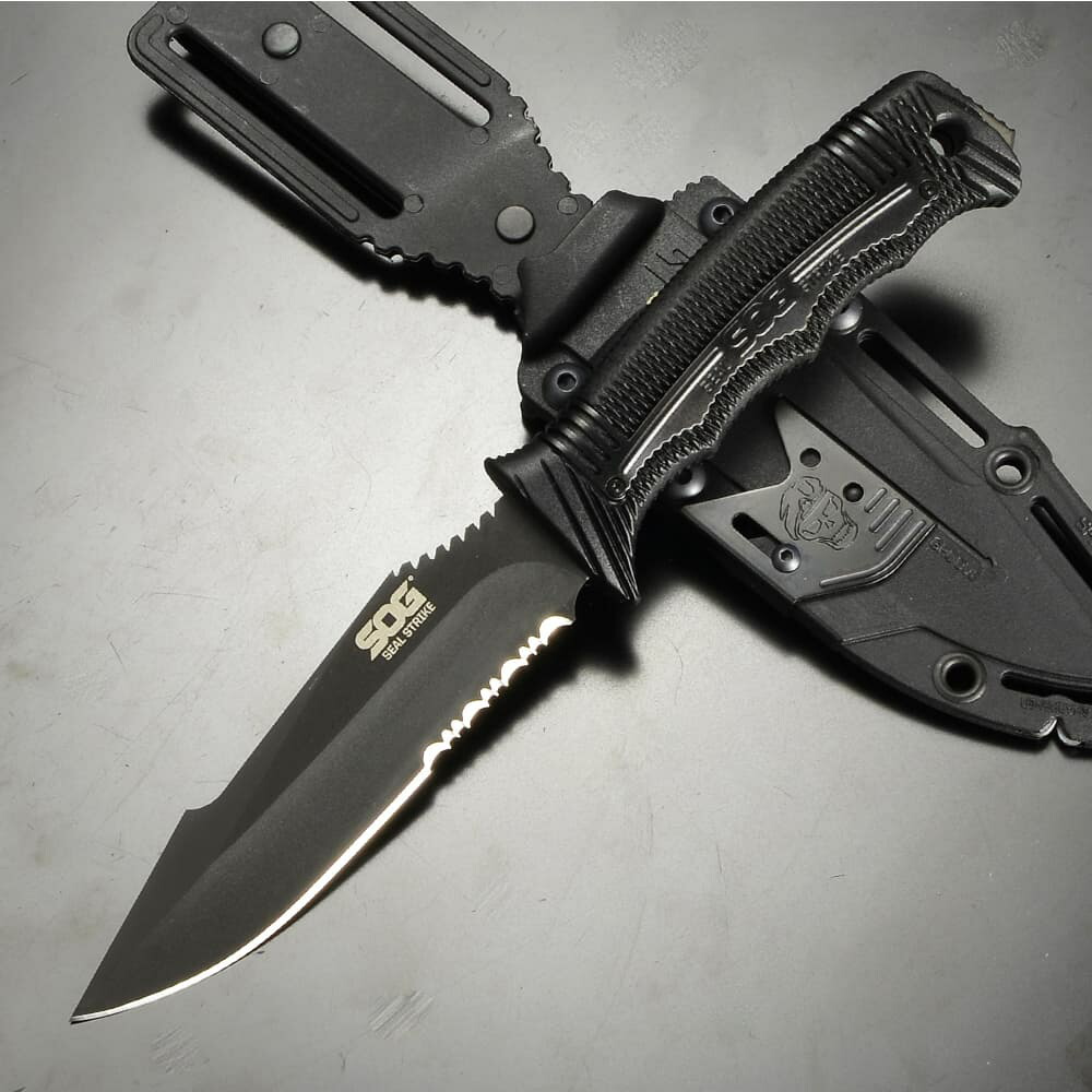 楽天市場】SOG（ソグ） ST-10M/MFTBミニ SEALナイフ （SEAL PUP