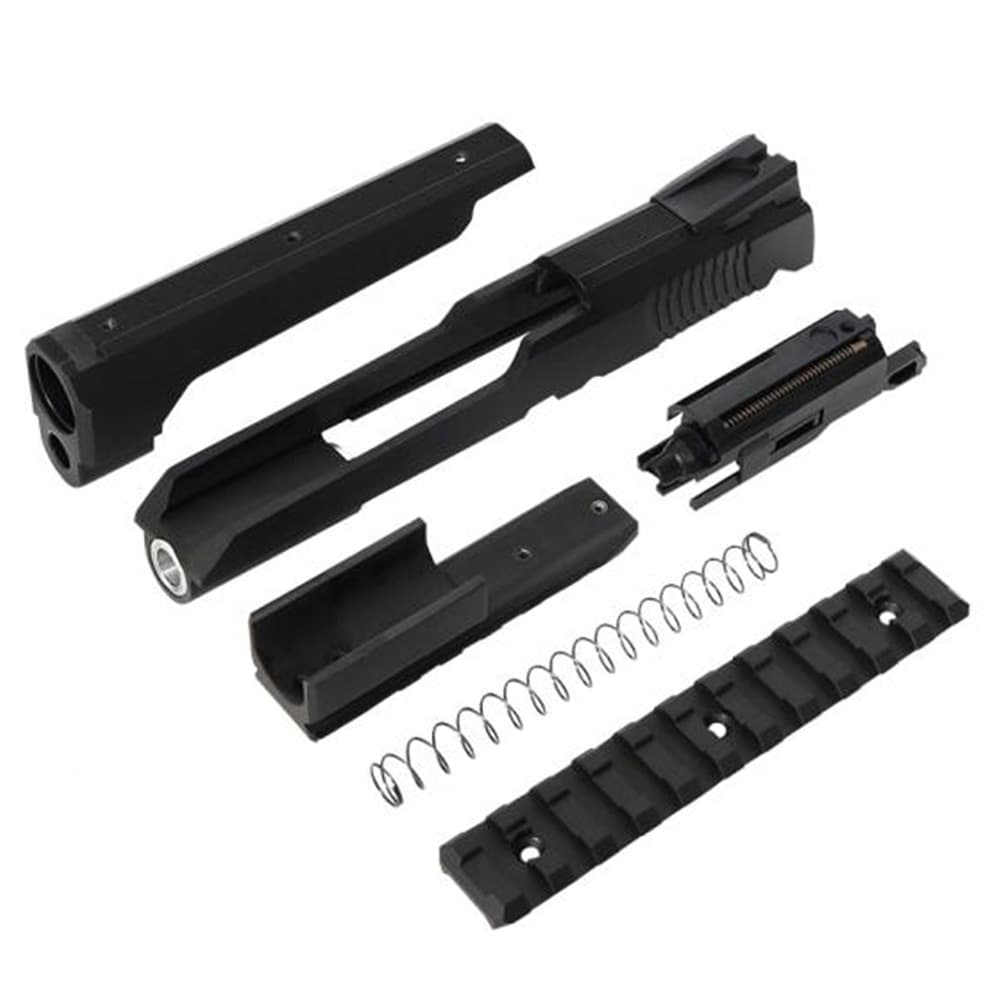 LayLax カスタムスライドキット Hi-CAPA5.1対応 ハイスピード スナイピングシステム laylax TOKYO MARUI ナインボール ガスガン部品 ガスガンパーツ カスタムパーツ カスタム部品 交換パーツ 交換部品 ガスガンアクセサリー ガスガンオプション ガスガンアタッチメント｜ミリタリーショップ レプマート