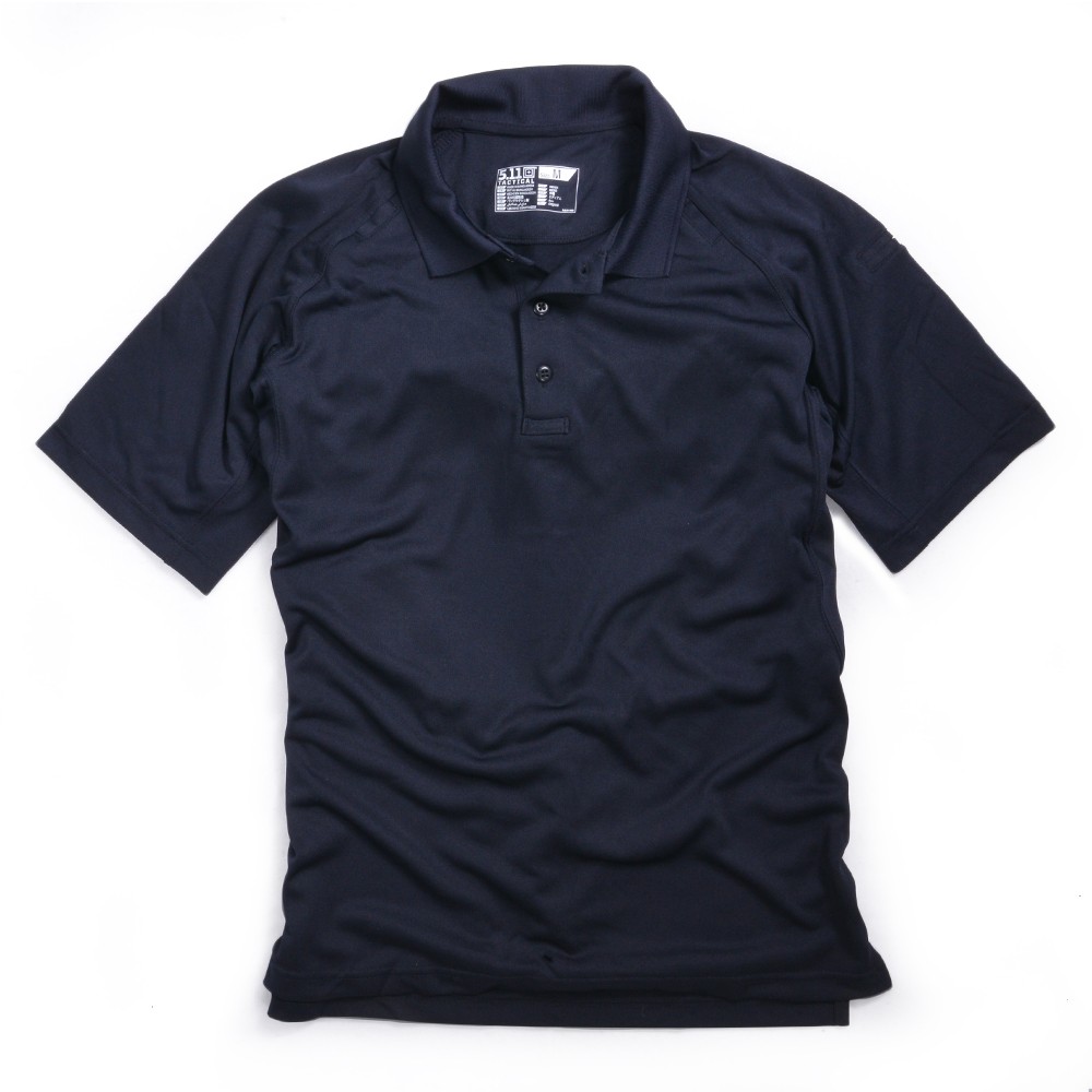 5.11タクティカル 半袖ポロシャツ 71049 [ ダークネイビー / Mサイズ ] 5.11tactical メンズTシャツ Performance Short Sleeve Polo 半そで プリント デザイン スポーツ ミリタリーTシャツ ミリタリーシャツ 511 半袖シャツ 軍服 戦闘服 BDU シャツ ACU 半袖 アーミー