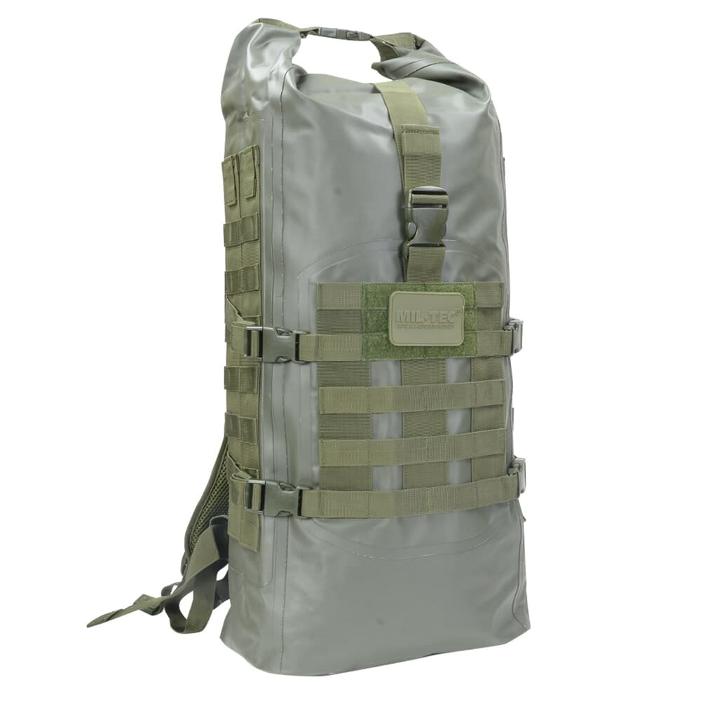 MIL-TEC バックパック Tactical Seals ドライバッグ 収納容量35L [ オリーブドラブ ] ミルテック 防水仕様 ウォータープルーフ リュックサック 防水バッグ デイパック ザック ナップサック デイバッグ 背嚢 かばん カバン 緑 グリーン 容量40L以下 ～40L 容量40L以内