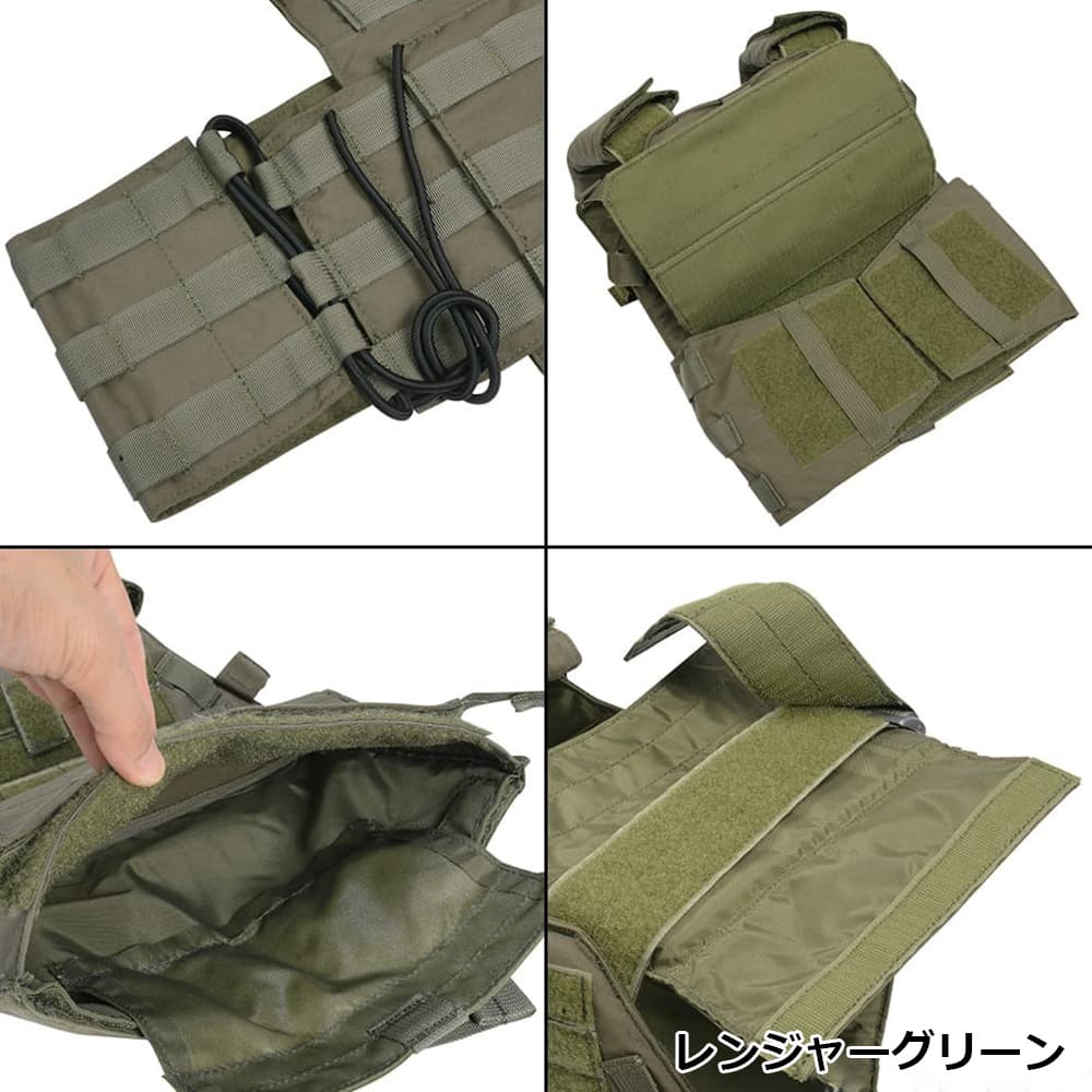 LBX Tactical モジュラー プレートキャリア LBX-0300 マスグレー Sサイズ Modular Plate Carrier  LBXタクティカル アーマー サバゲ―ウェア サバゲ―装備 MOLLE対応 プレキャリ プレートキャリアー 防弾プレートキャリア ヨルムンガンド