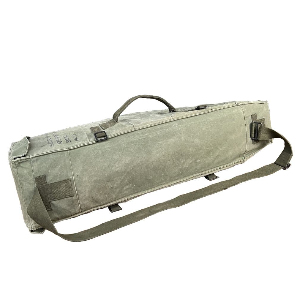 【楽天市場】イギリス軍放出品 三脚ケース L7 GPMG用 ドラムバッグ OD [ 難あり ] FN MAG トライポッド収納 L7A1 ...
