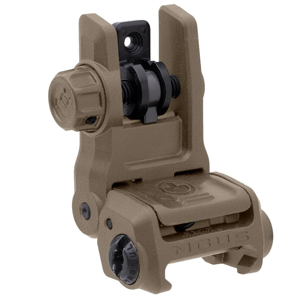 MAGPUL バックアップサイト MBUS3 フリップアップ式 リアサイト MAG1167 [ フラットダークアース ] マグプル Made in USA アイアンサイト RearSight 照星 照門 照準器 フロントサイト 金属サイト 鉄サイト｜ミリタリーショップ レプマート
