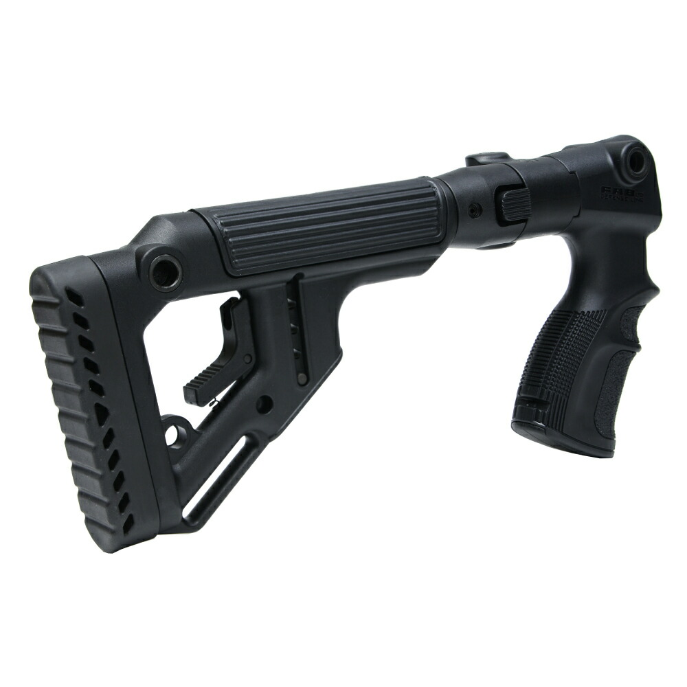 当社の Fab Defense Uasストックグリップキット Remington M870用 折り畳み式 Fabディフェンス Uas 870 レミントン 銃床 固定ストック 散弾銃用 イスラエル製 ピストルグリップ チークパッド チークピース チークレスト 樹脂製ストック 樹脂製銃床 樹脂ストック ライフル