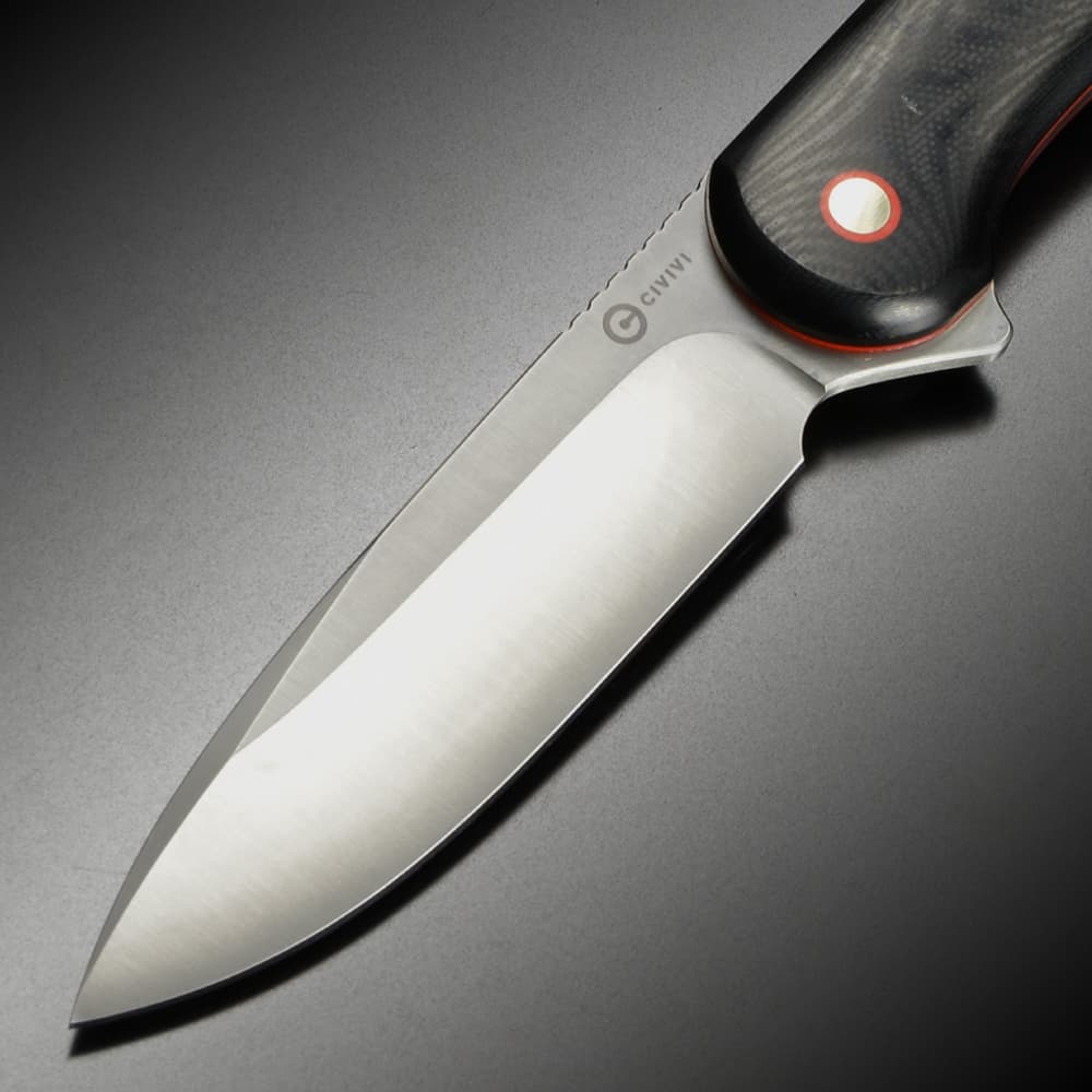 2021 Civivi アウトドアナイフ C2104A エレメンタム シビビ Elementum Fixed Blade フルタング フィクスドブレード  ドロップポイント G10グリップ レザーシース 刃物 キャンプナイフ WE Knife 渓流ナイフ fucoa.cl