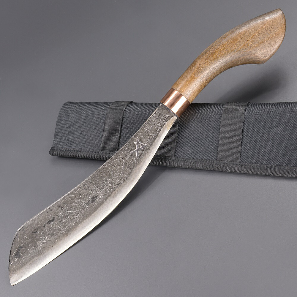 マチェット Duku Chandong 5160ハイカーボン鋼 ブッシュナイフ 山刀 アウトドア 庭仕事 枝打ち キャンプ 登山 マチェテ マシェット マシェティ マチェーテ マシェーテ 山ナタ ブッシュクラフトナイフ 開墾刀 藪払い刀 草刈り刀 藪切りナタ ジャングルナイフ