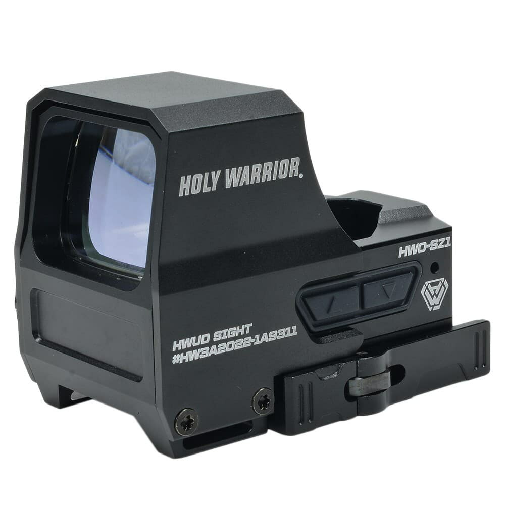Holy Warrior デジタルサイト HUD Sight マルチレティクル HWO-SZ1 [ ブラック ] ホーリーウォーリア ドットサイト ダットサイト 光学照準器 オプティカルサイト オープンドット