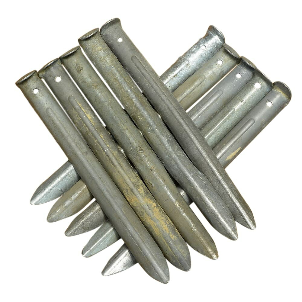 楽天市場】ドイツ軍放出品 テント用ポール&ペグセット 収納袋付き