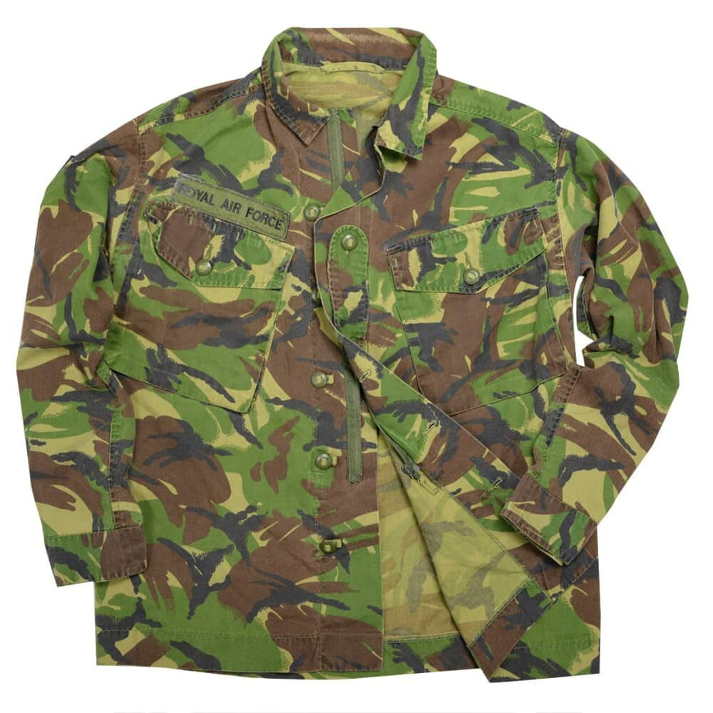イギリス軍放出品 Soldier 95 フィールドジャケット Dpm迷彩 空軍 170 104 British Royal Air Force uジャケット 戦闘用ジャケット 戦闘服 軍服 コンバットユニフォーム バトルジャケット バトルユニフォーム コンバットジャケット 迷彩服 迷彩ジャケット New Arrival