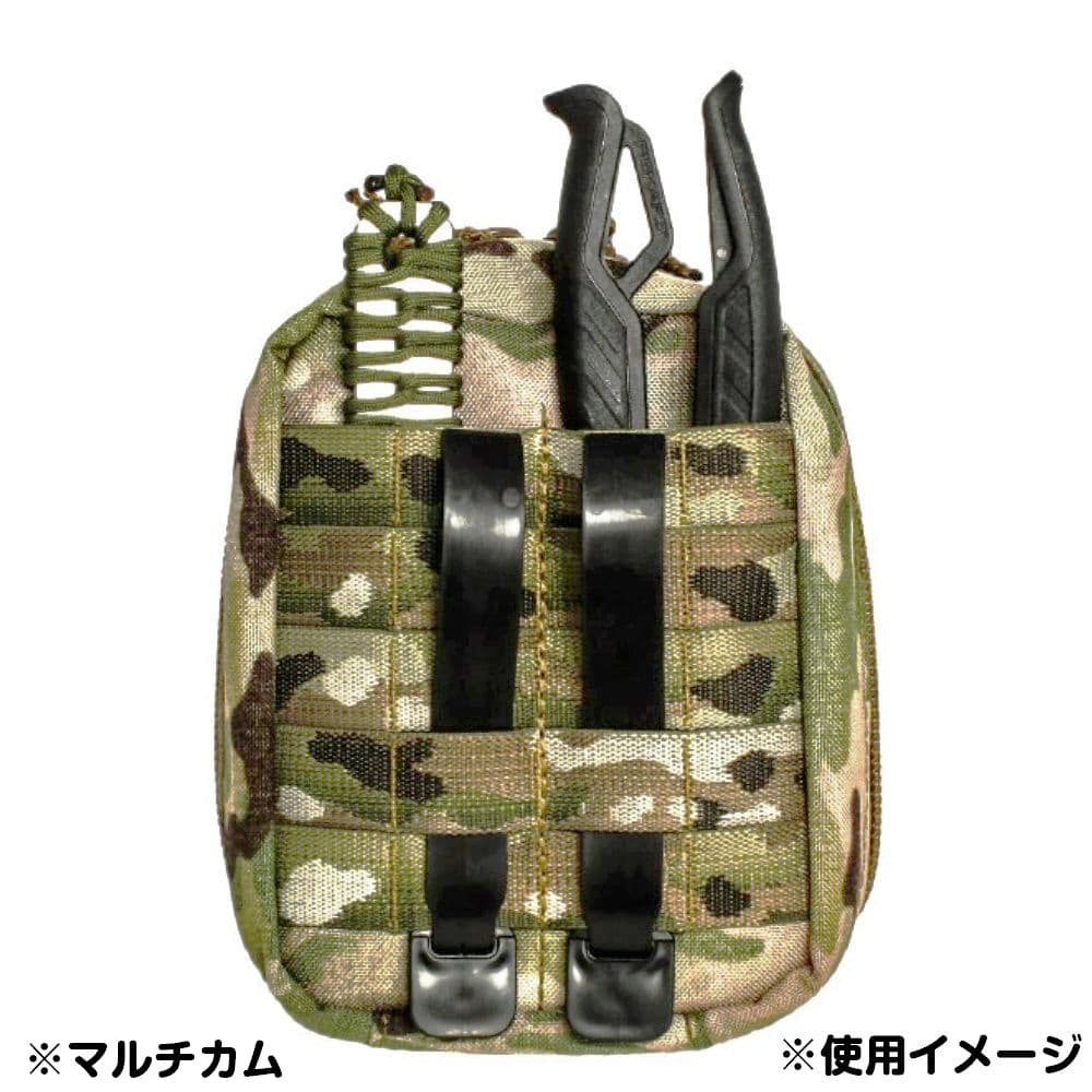 High Speed Gear コヨーテブラウン 12ME00 ハイスピードギア V2 アドミンポーチ EOD Mini 軍用ポーチ  ユーティリティポーチ ミリタリーポーチ MOLLE対応 サバゲーポーチ Pouch 工具用ポーチ HSGIクリップ付き