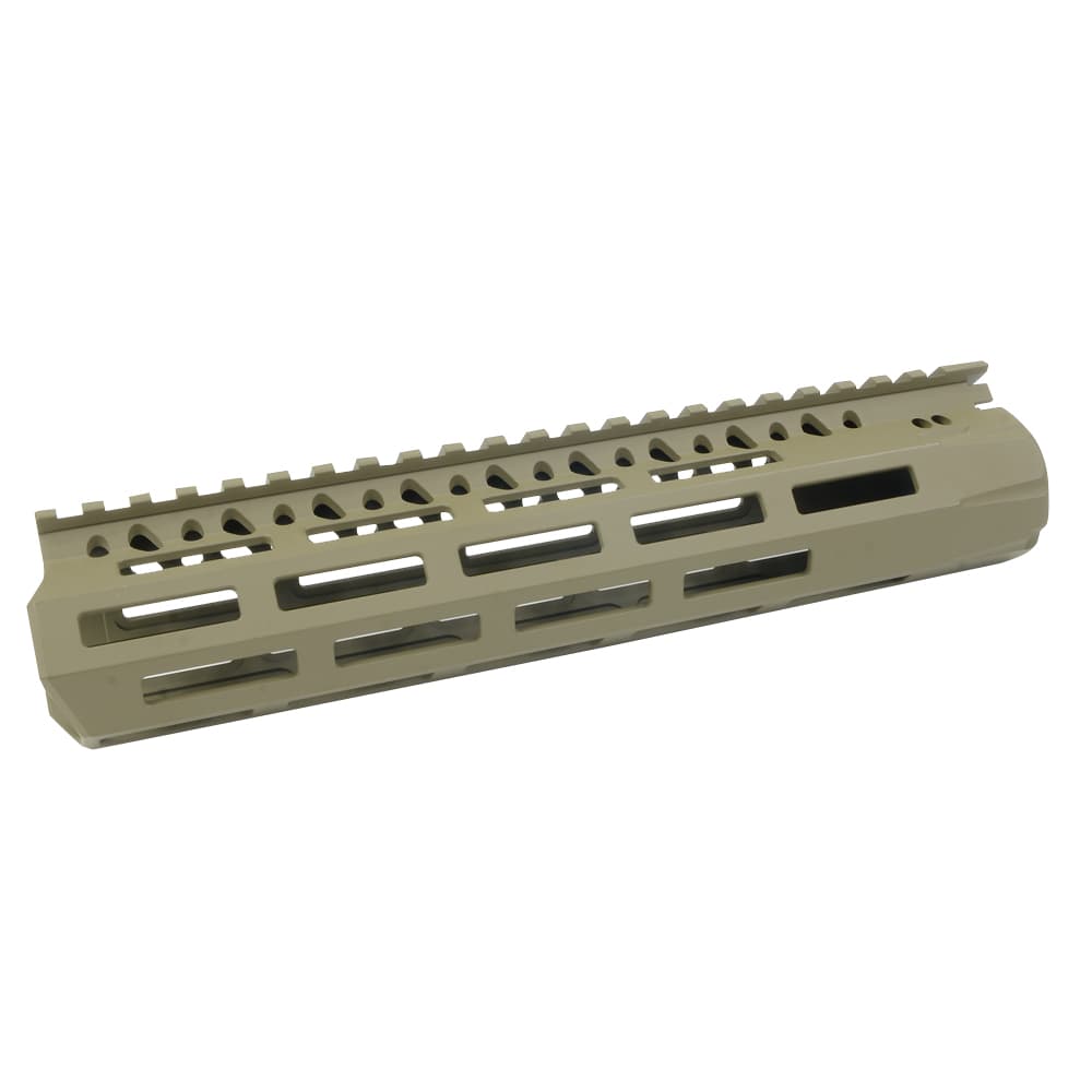 BCM ハンドガード MCMR M-LOK アルミ合金製 M4/AR15用 [ フラットダークアース / 9インチ ] 米国製 Bravo Company Manufacturing ブラボーカンパニーMFG アメリカ製 Made in USA Gunfighter Mロック Free Float Handguard ガンファイター フリーフロート フローティング｜ミリタリーショップ レプマート