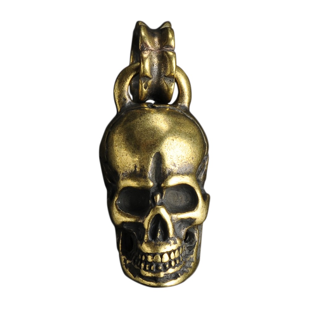 楽天市場】ペンダントトップ スカル 真鍮 バチカン無し アクセサリー