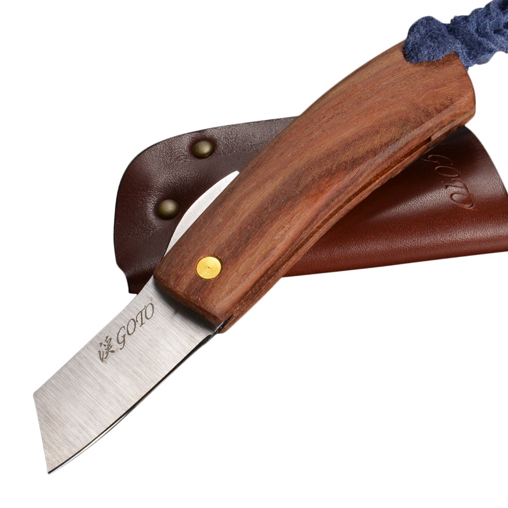 楽天市場】カスタムナイフ 後藤渓 折りたたみ 天然木材ハンドル 肥後守