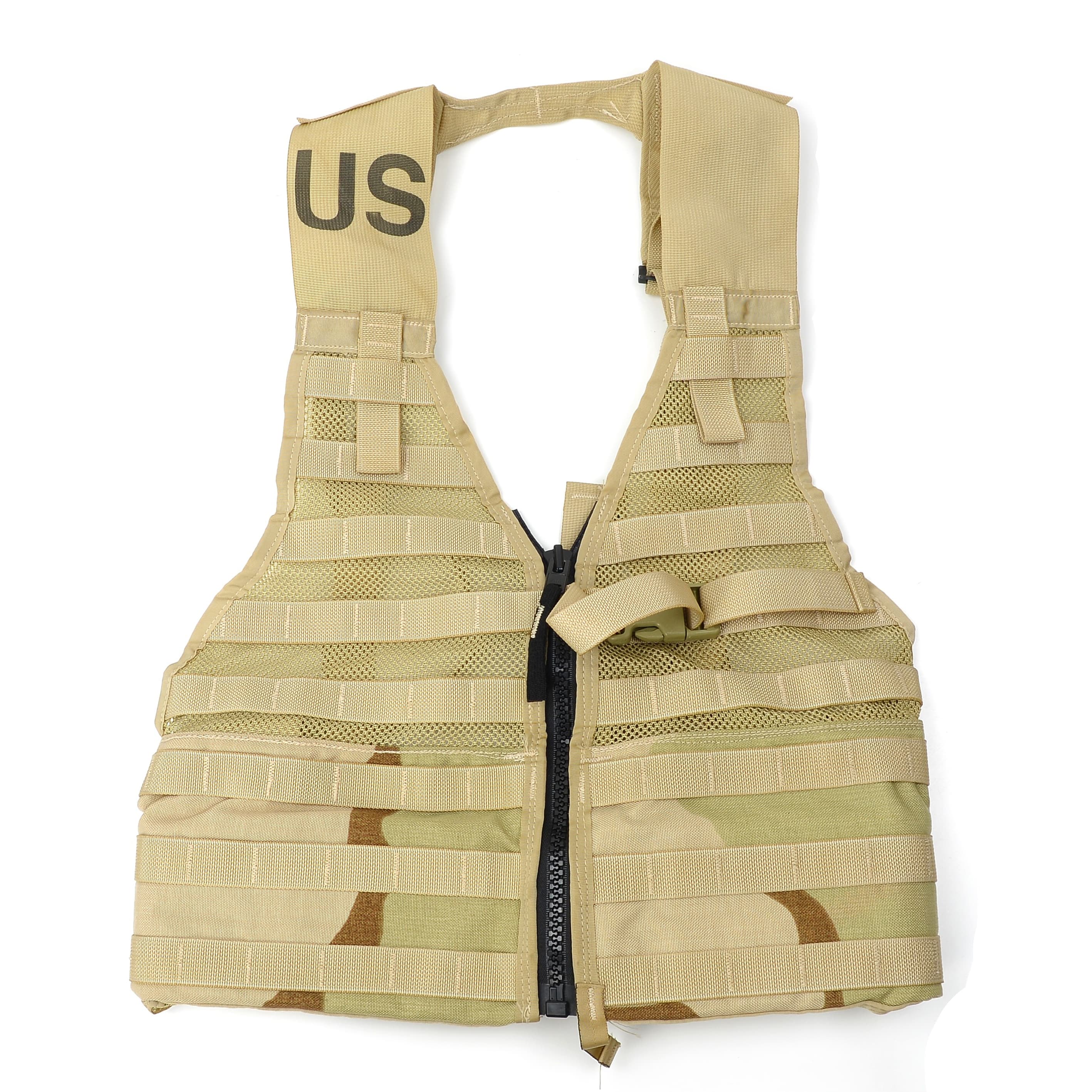 楽天市場】米軍放出品 SDS ジッパー付きFLCベスト MOLLE2 [ 可