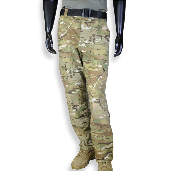 YUNY Men Casual Solid Multi-Pockets Straight Tactical Combat Pants Army Green 27