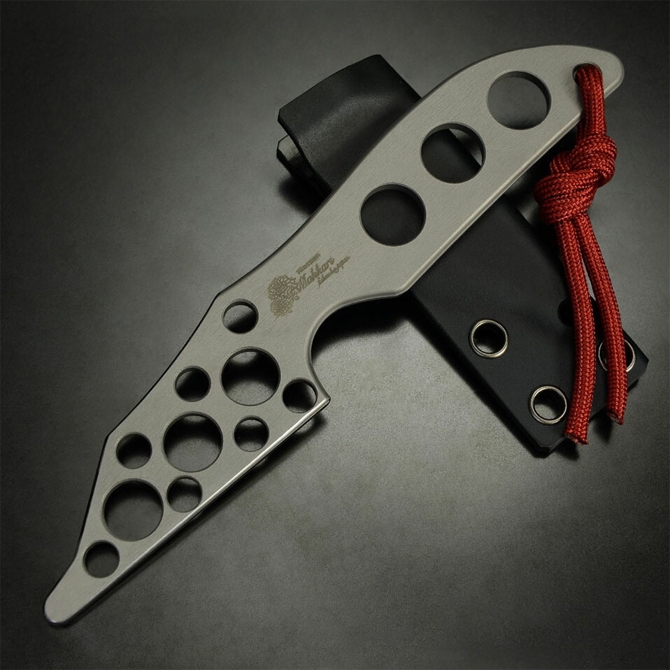 楽天市場】Makkari Knives トレーニングナイフ 間狩純平作 AT9-S