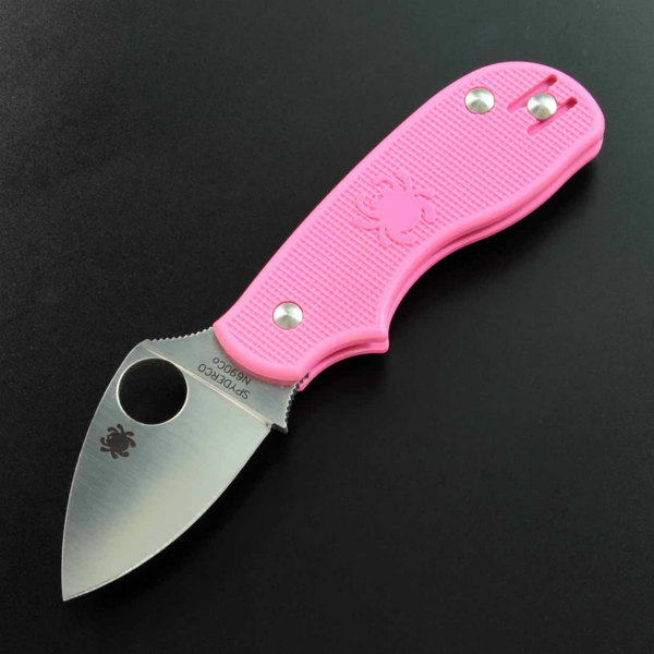スパイダルコ SPYDERCO 折りたたみナイフ C154PPK スクイーク ピンク Squeak 折り畳みナイフ フォルダー フォールディングナイフ ホールディングナイフ 折り畳み式ナイフ 折りたたみ式ナイフ 折畳ナイフ 折畳みナイフ 折畳式ナイフ 折込ナイフ 折込みナイフ