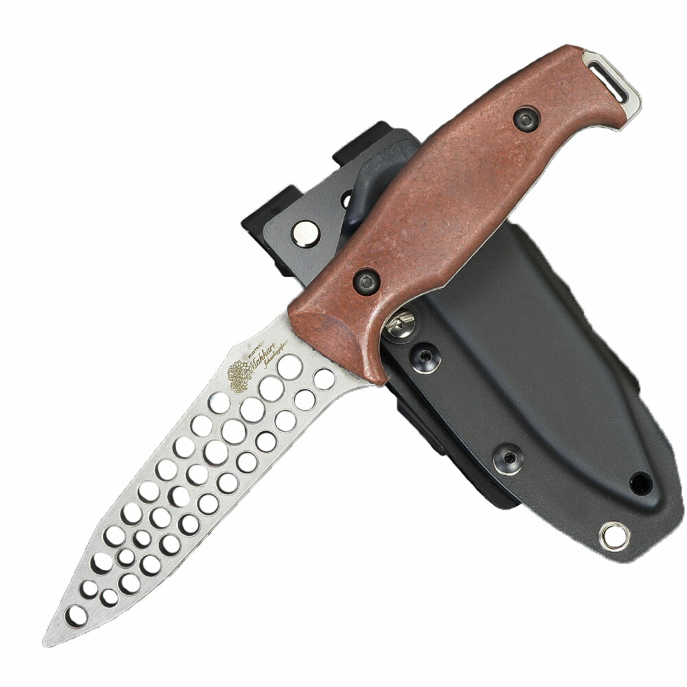楽天市場】Makkari Knives トレーニングナイフ 間狩純平作 AT9-S