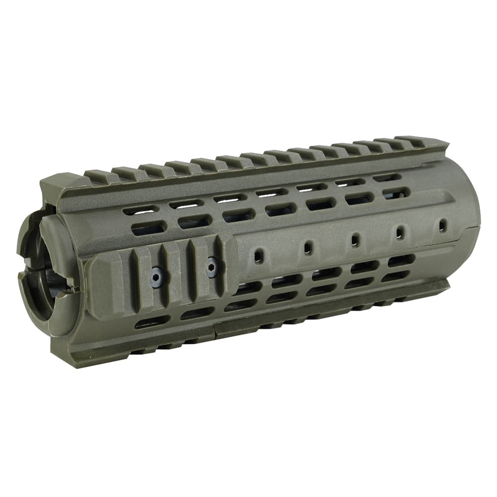 IMI DEFENSE ハンドガード MRS モジュラーレール M4/M16/AR-15用 ポリマー製 [ カービンレングス / ODグリーン ] IMIディフェンス Modular Rail System モジュラーハンドガード クワッドレール 樹脂製 ライフルレングス ミッドレングス フォアハンド フォアグリップ 先台