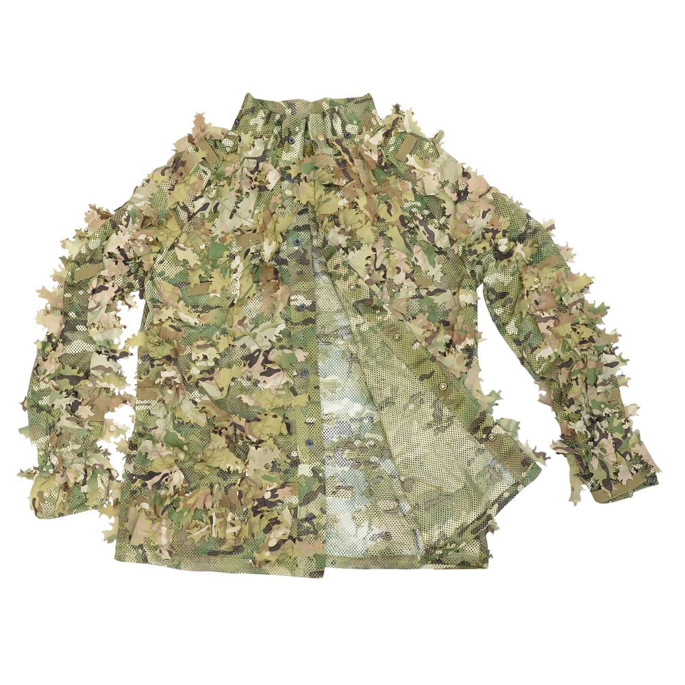 NOVRITSCH 3Dギリースーツ ジャケット 3D Ghillie Suit 軽量メッシュ仕様 U14 [ マルチカム ] 迷彩服 カモフラージュ服 カモフラ服 カモ服 擬態化スーツ 擬態スーツ カモフラージュスーツ カモフラスーツ カモスーツ スナイパースーツ サバイバルスーツ ジャングルスーツ
