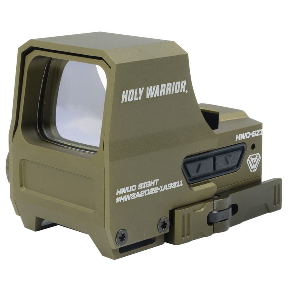 Holy Warrior デジタルサイト HUD Sight マルチレティクル HWO-SZ1 [ タン ] ホーリーウォーリア ドットサイト ダットサイト 光学照準器 オプティカルサイト オープンドット