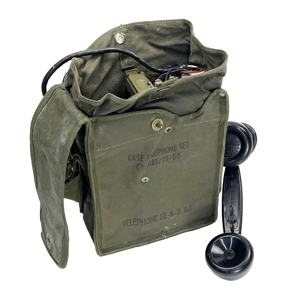 楽天市場】ドイツ軍放出品 フィールドフォン NVA 野戦電話 FF-63S [ 可