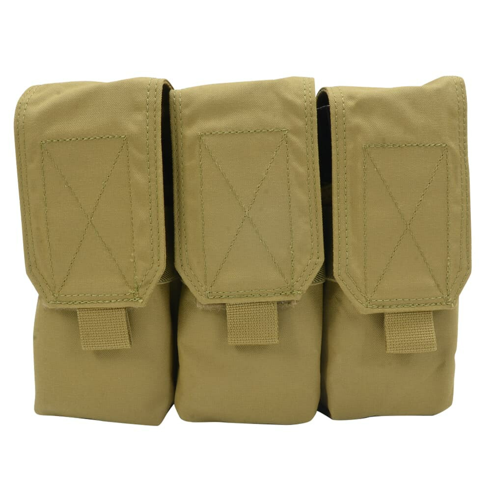 クロウギア製 実物バックワードフラップマガジンポーチ M4/M16用　新品 クロウギア製 実物バックワードフラップマガジンポーチ M4/M16用