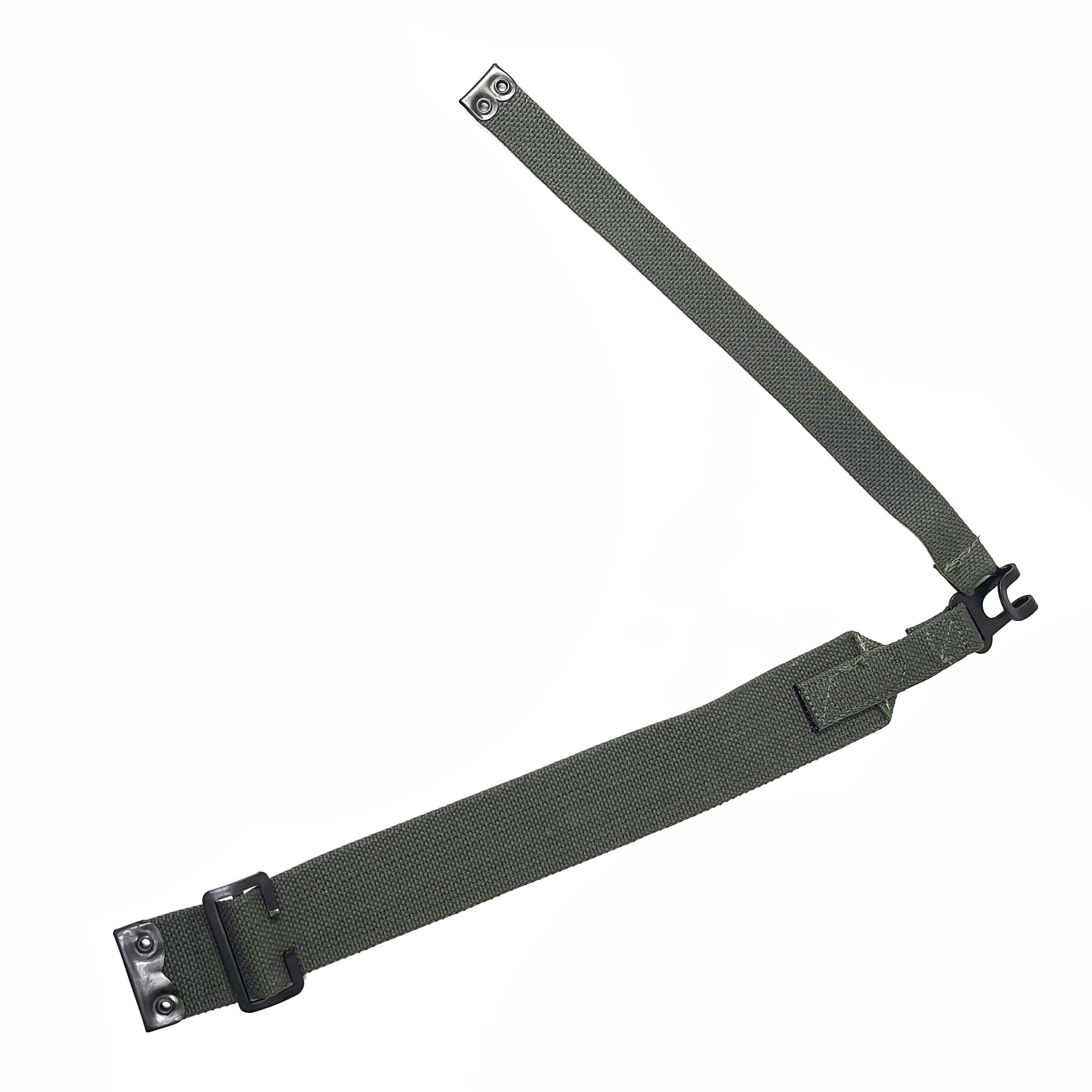 オランダ軍放出品 キャリングストラップ Hoekriemen フィールドバッグ用 左 オリーブドラブ [ 良い ] NL OD ミリタリーサープラス ミリタリーグッズ ハーネス サスペンダー ミリタリーハーネス チェストハーネス タクティカルハーネス サバゲーハーネス ギアハーネス画像