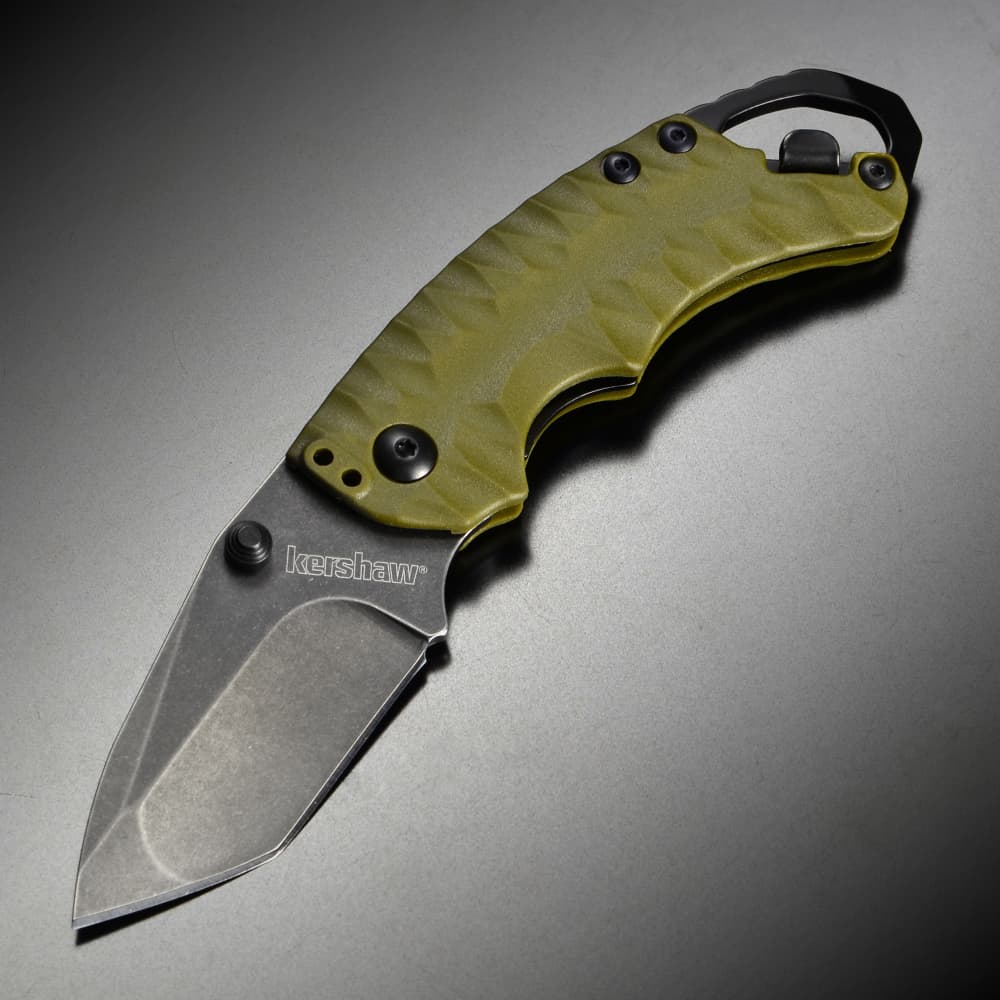 Kershaw 折りたたみナイフ シャッフル2 栓抜き付 [ オリーブドラブ ] 折り畳みナイフ フォルダー フォールディングナイフ ホールディングナイフ 折り畳み式ナイフ 折りたたみ式ナイフ 板ばねロック 折畳ナイフ 折畳みナイフ 折畳式ナイフ 折込ナイフ 折込みナイフ