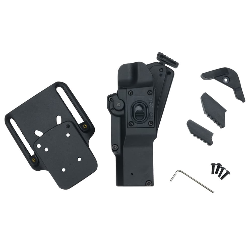 SOTAC ホルスター 二重ロック構造 XH15、XH30対応 [ ブラック ] ヒップホルスター CQCホルスター CQBホルスター 近接格闘 拳銃嚢 ベルトホルスター MASTERFIRE Rapid Deployホルスター タクティカルホルスター XH15/XH35対応 二重ロック エアソフトガンアクセサリー